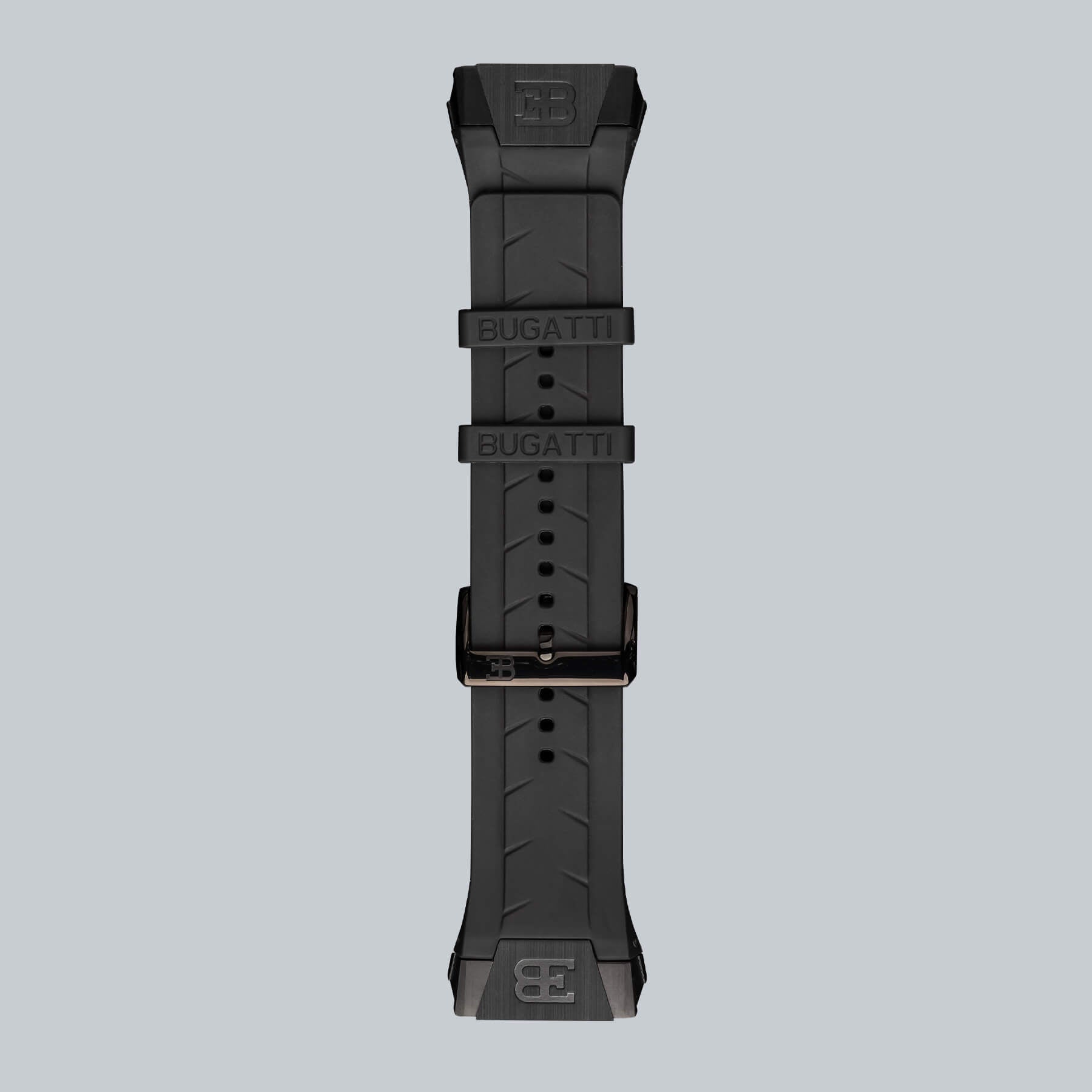 Bugatti Silicone strap black