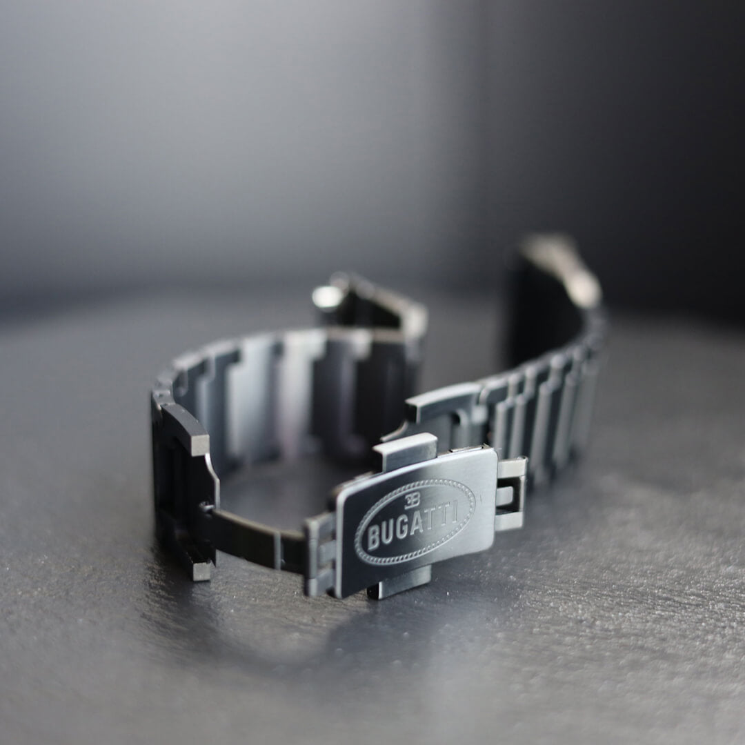 Bugatti Titanium Strap black