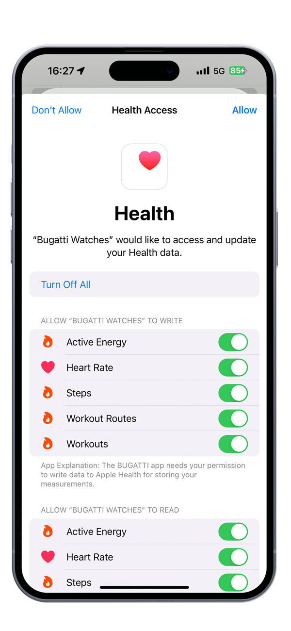 Watch app storing 2025