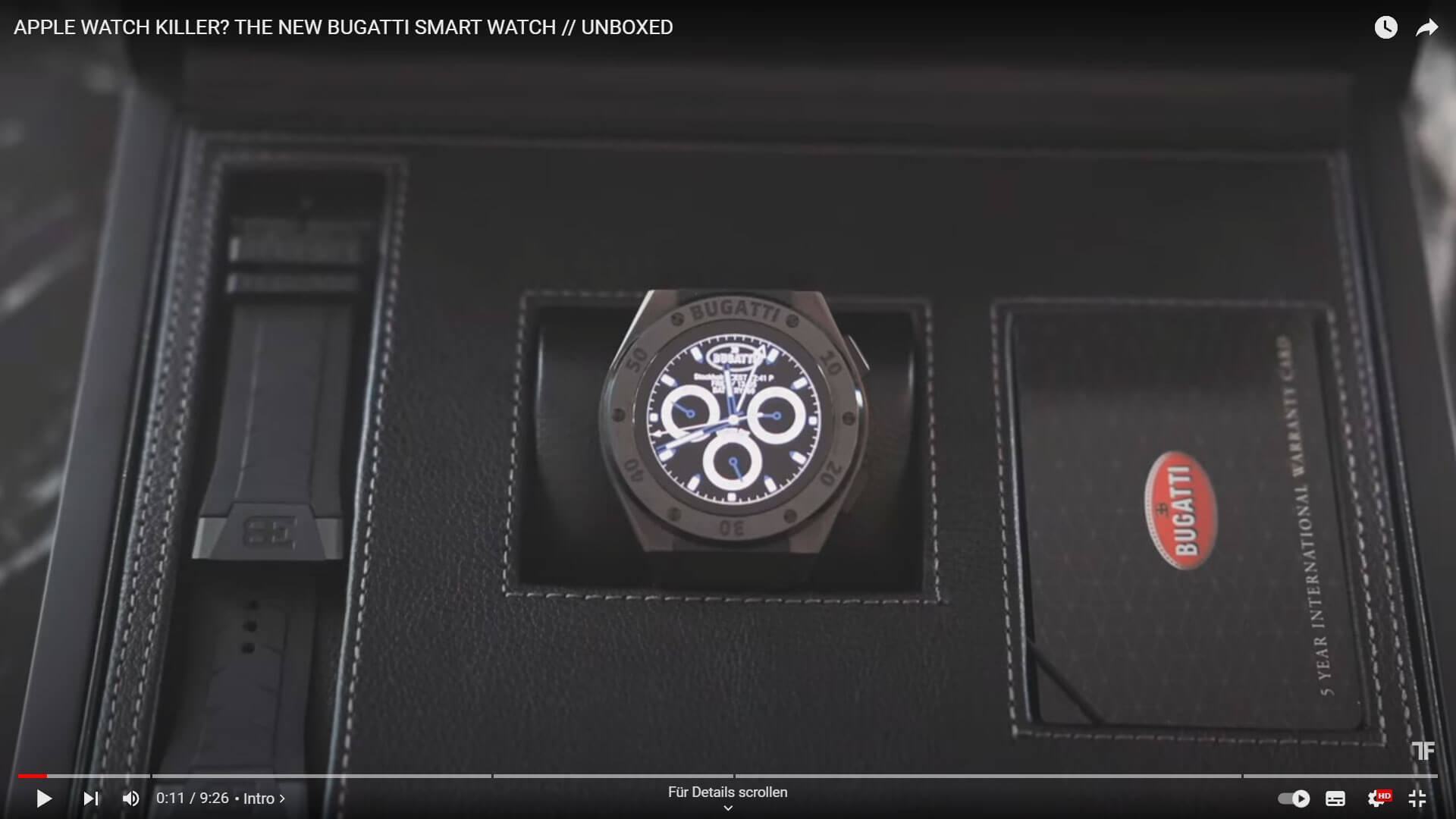 Bugatti Smartwatch Ceramique Edition One review