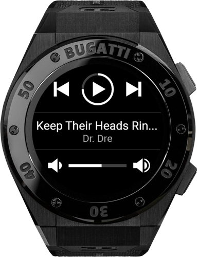 Smartwatch on sale control spotify