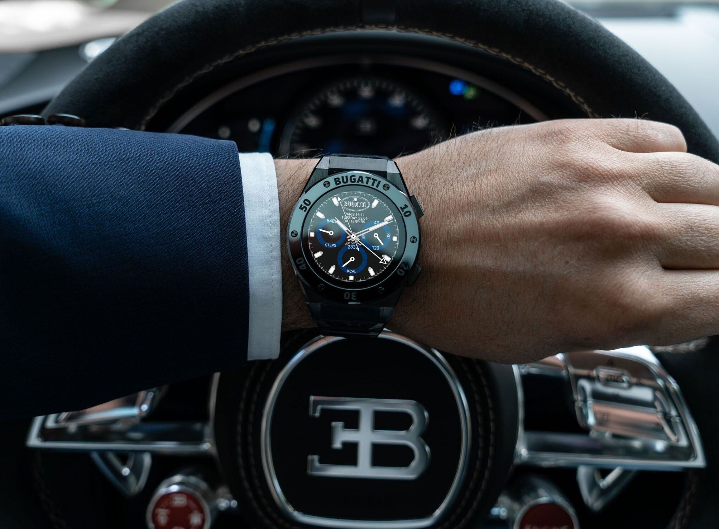 Picture of a Bugatti watch